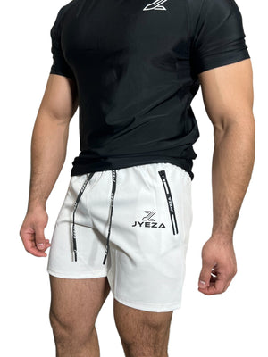 JZ sports shorts white - Jyeza